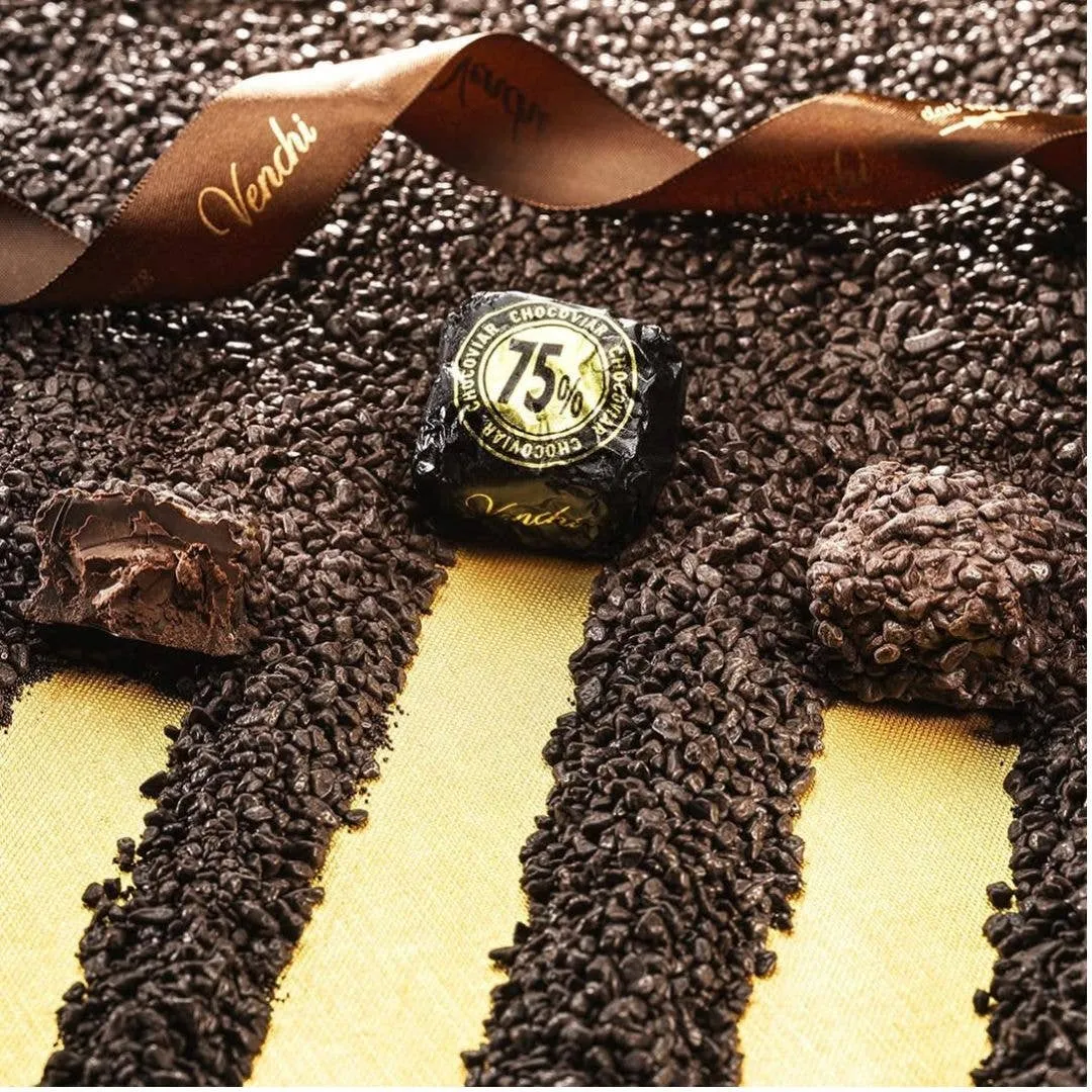 Chocoviar 75% Extra Dark Chocolate - Italian Gourmet Candy