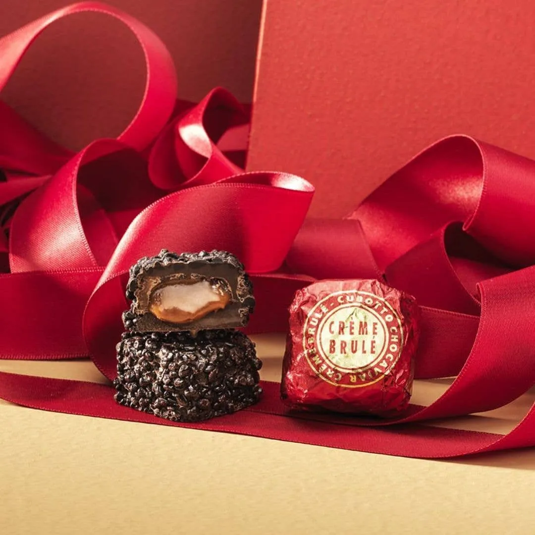 Chocoviar Creme Brulee - Italian Gourmet Chocolate Pieces