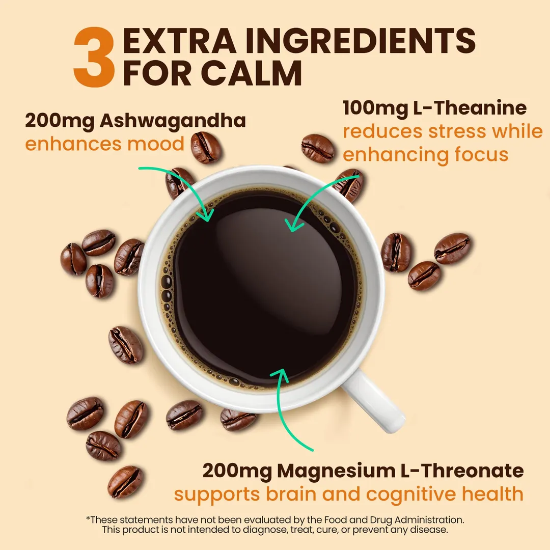 12 Mushrooms Focus Coffee
