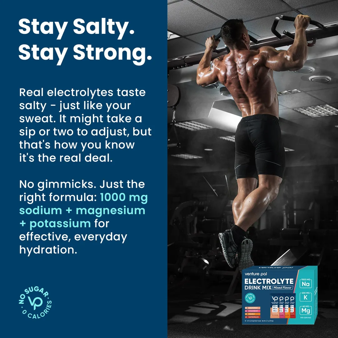 High Sodium Sugar-Free Electrolyte Powder