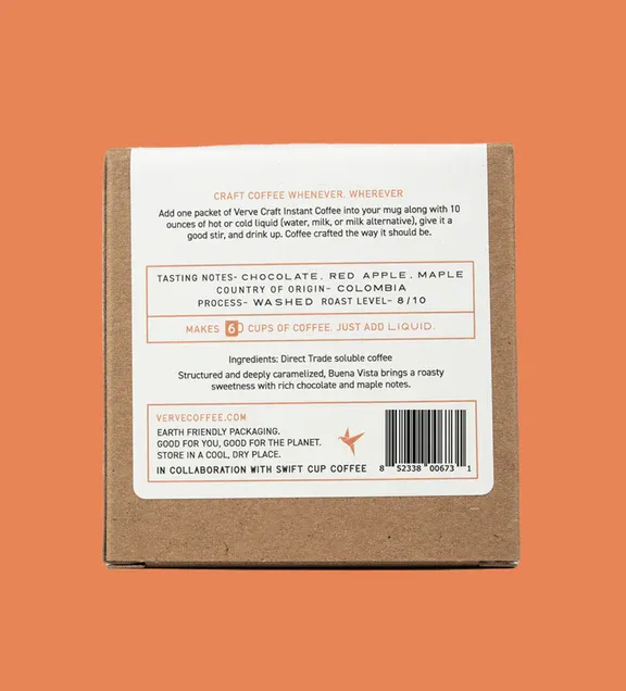 Buena Vista Dark Roast Craft Instant Coffee