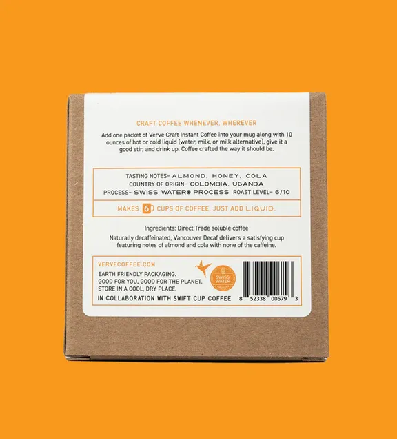 Vancouver Decaf Craft Instant Coffee