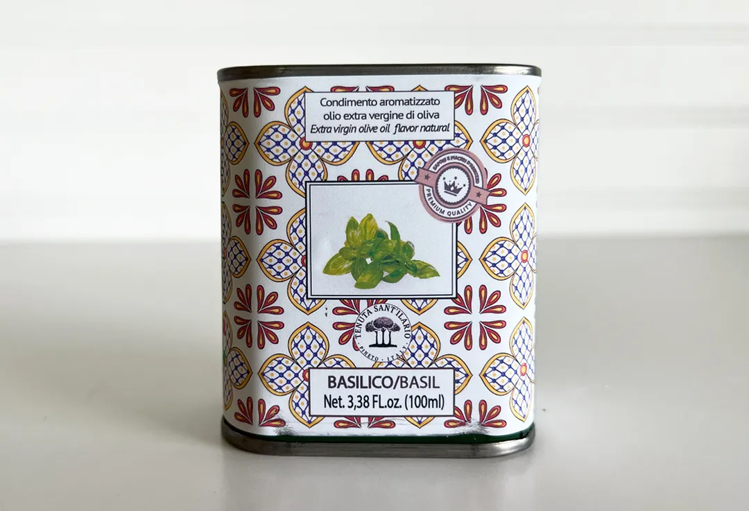 Italian Infused Extra Virgin Olive Oil in Tin - 100ml