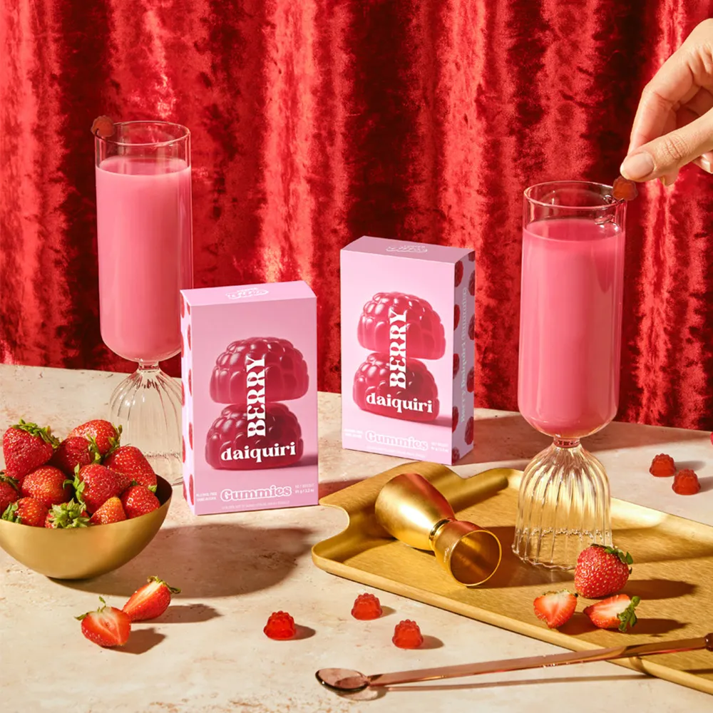 Berry Daiquiri Gummies, Chewy Candies