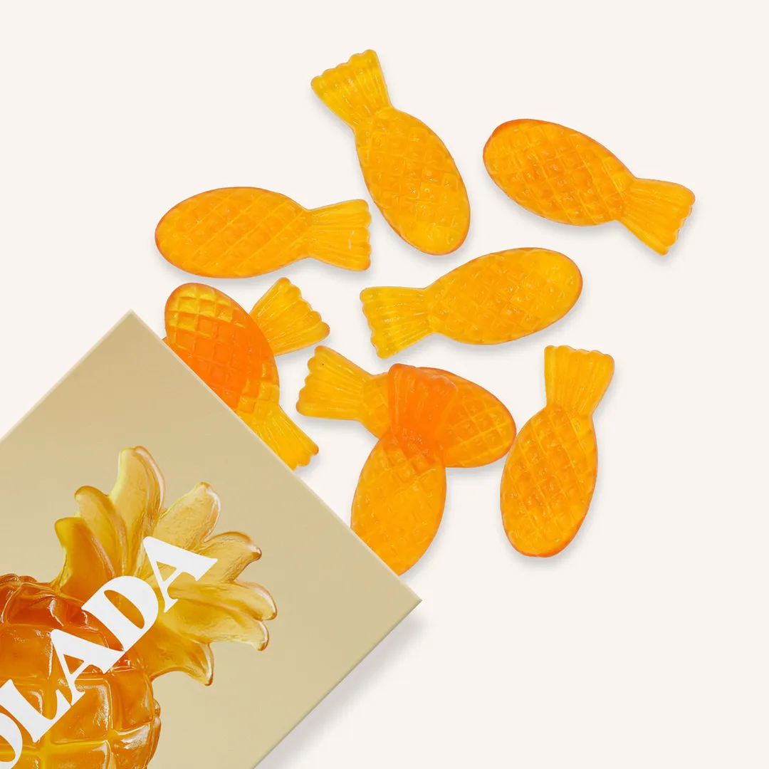 Pina Colada Gummies, Chewy Candies
