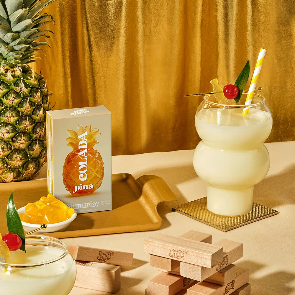 Pina Colada Gummies, Chewy Candies