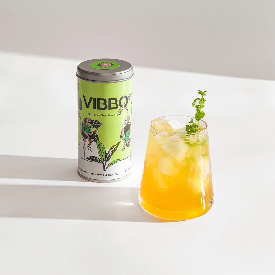 VIBBO Natural Detox Tea Blend (70gr. loose leaf tea w/ bio tea bags)