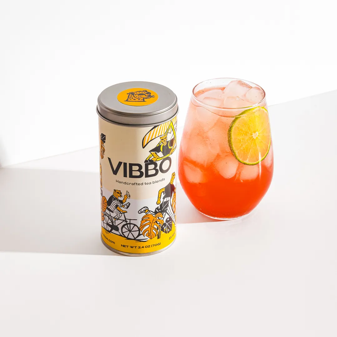 VIBBO Natural Energy Tea Blend (70gr. loose leaf tea w/ biosachets)