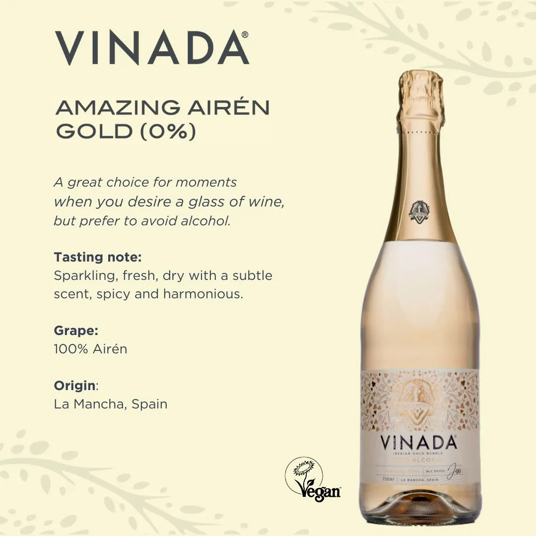 VINADA Amazing Airén Gold (0%) 25.4 fl oz