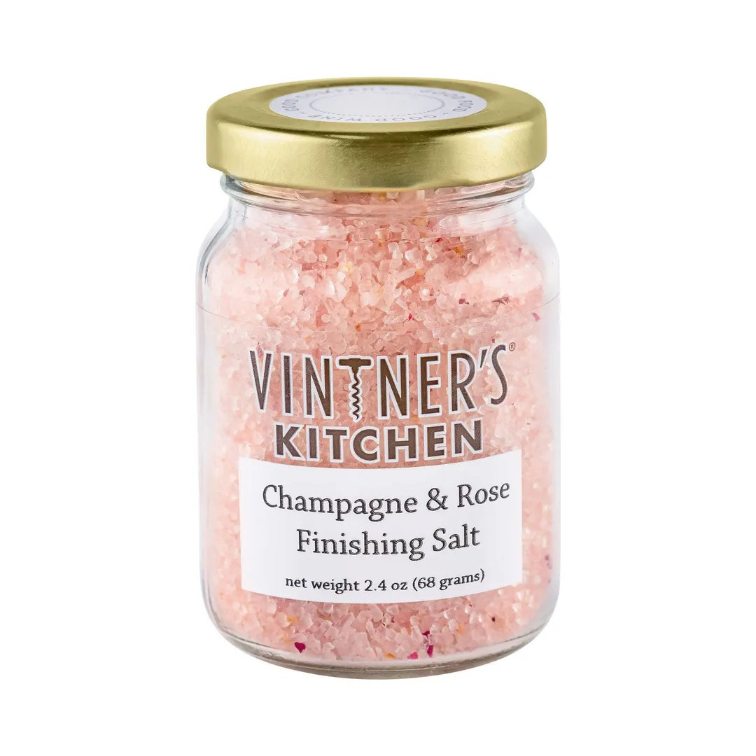 Champagne and Rose Finishing Salt Jar variant