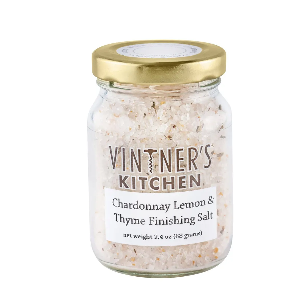 Chardonnay Lemon and Thyme Finishing Salt Jar variant