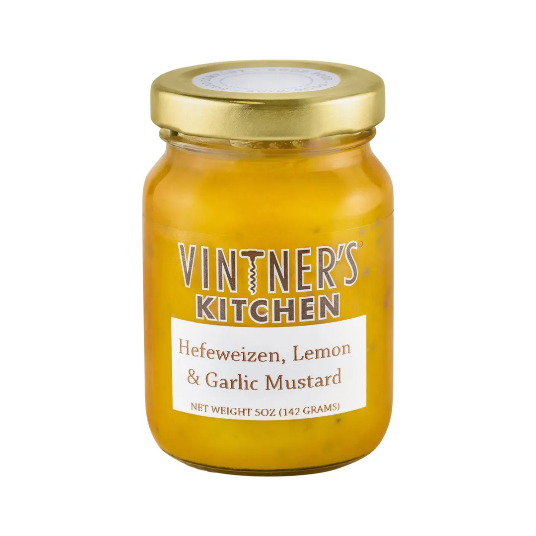 Hefeweizen Lemon and Garlic Mustard variant