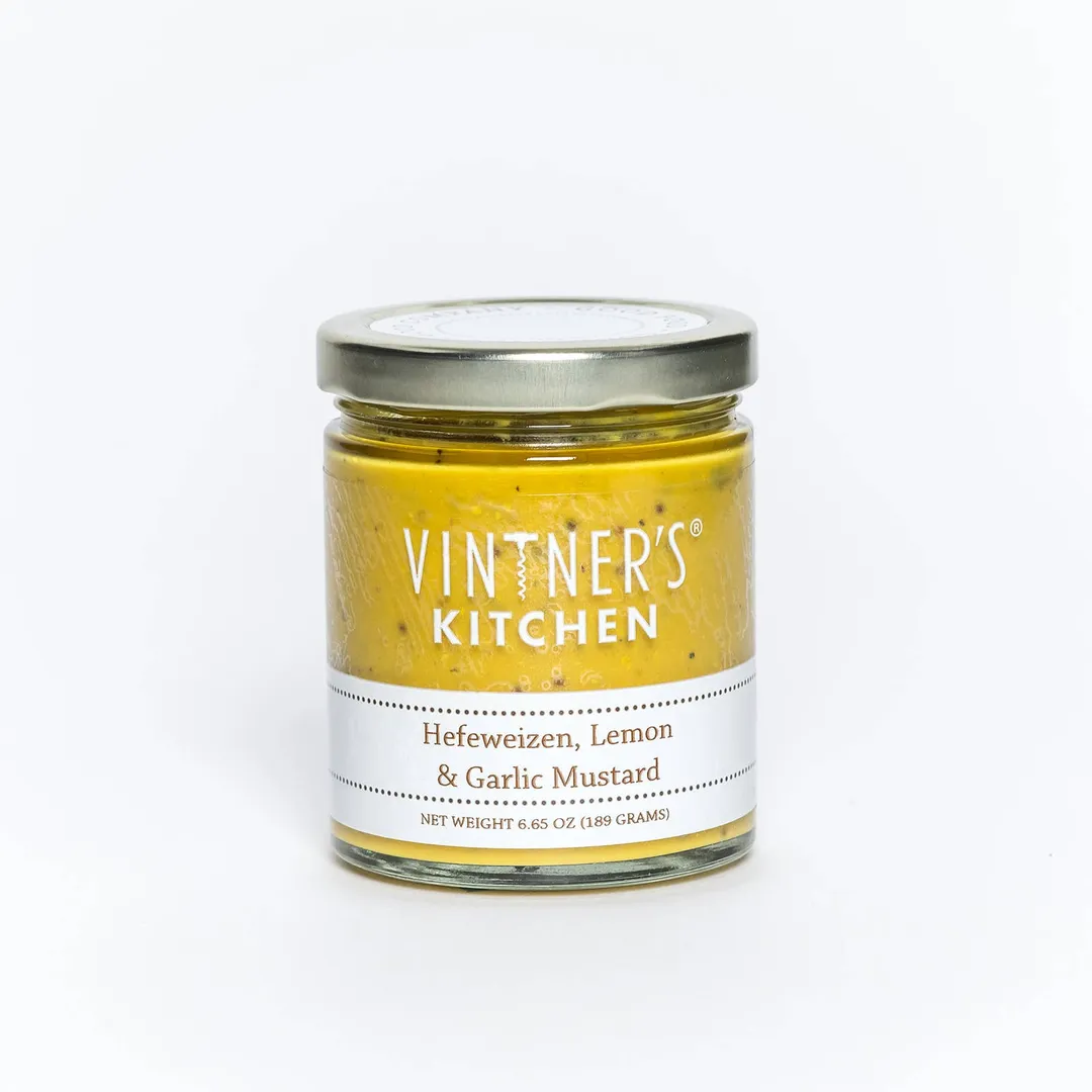 Hefeweizen Lemon and Garlic Mustard variant