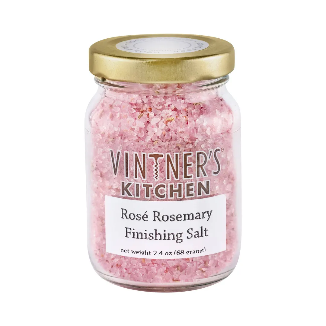 Rose Rosemary Finishing Salt Jar variant