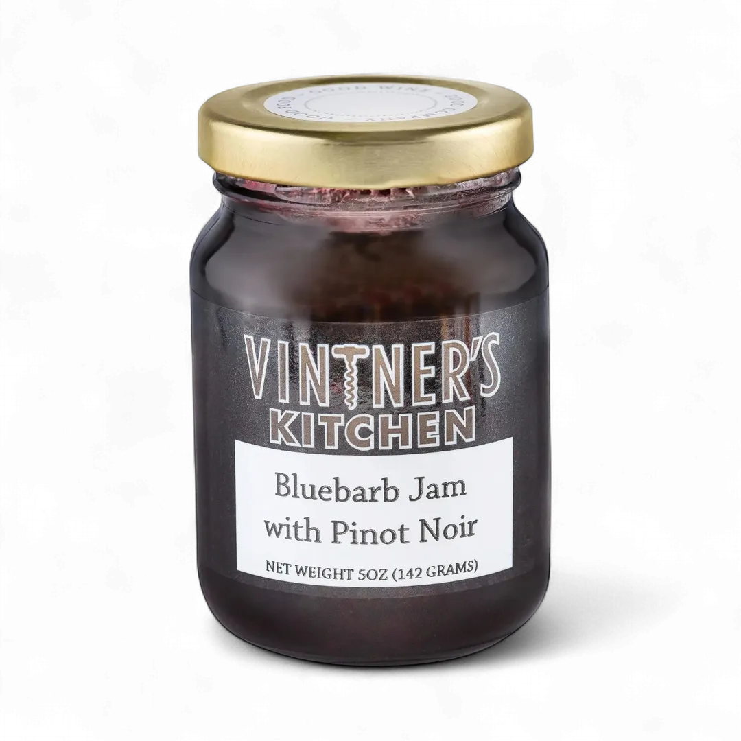 Bluebarb Jam With Pinot Noir Jam
