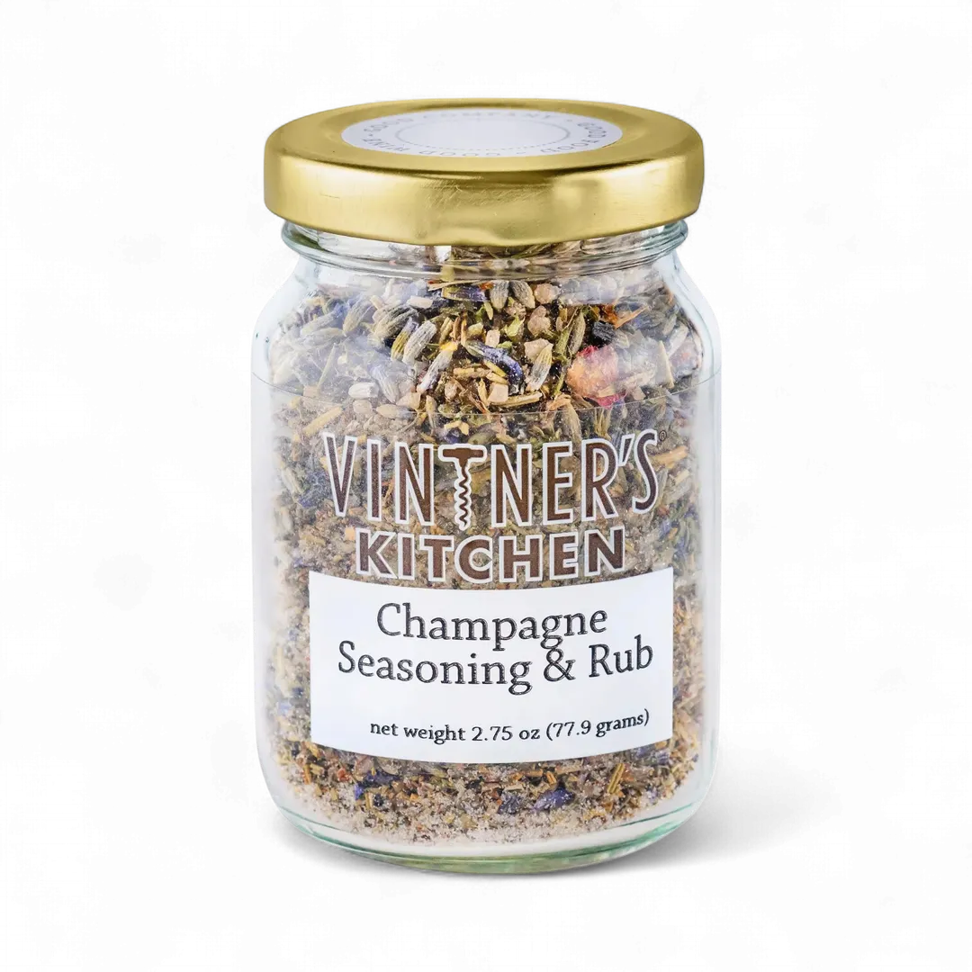 Champagne Wine Rub Jar
