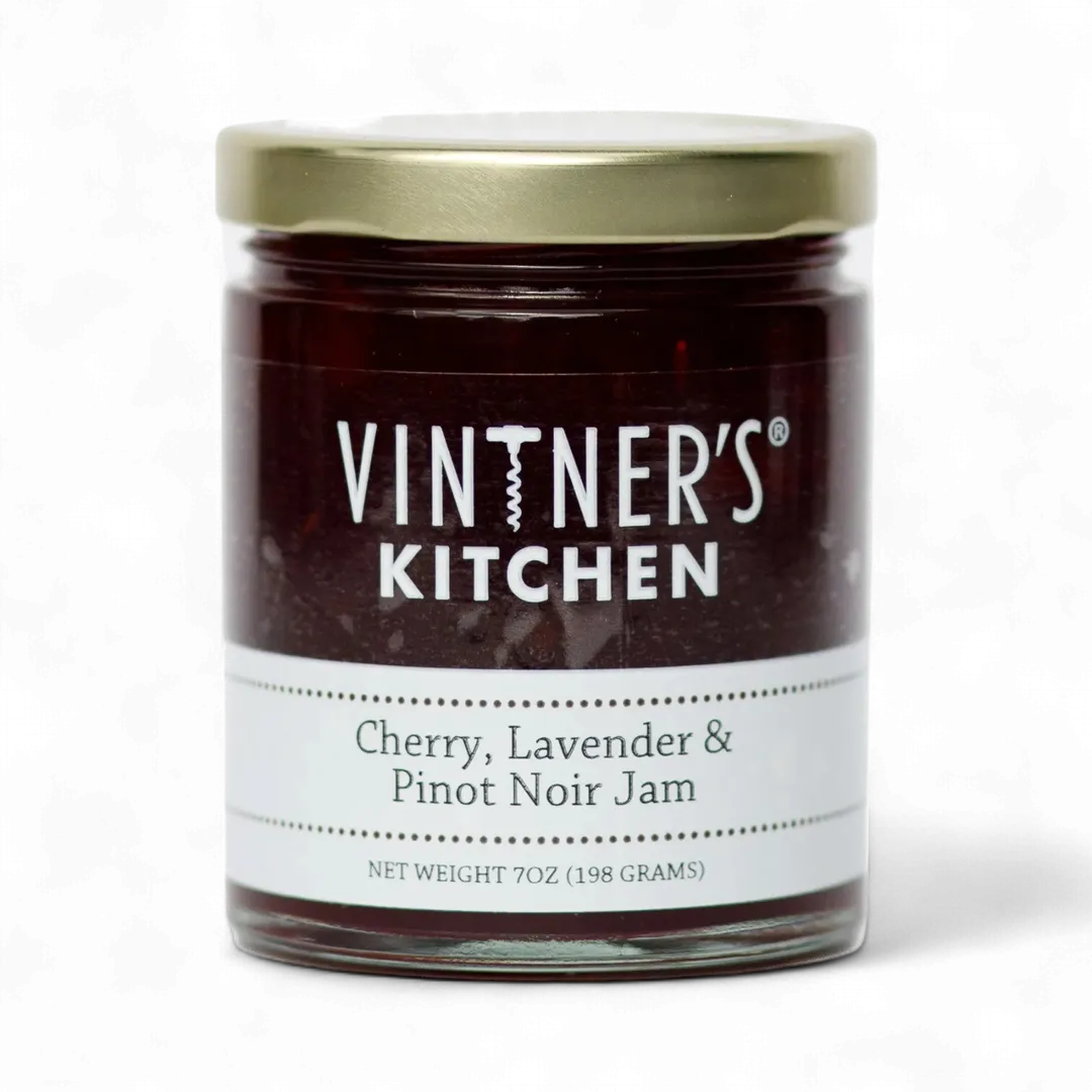 Cherry, Lavender & Pinot Noir Jam
