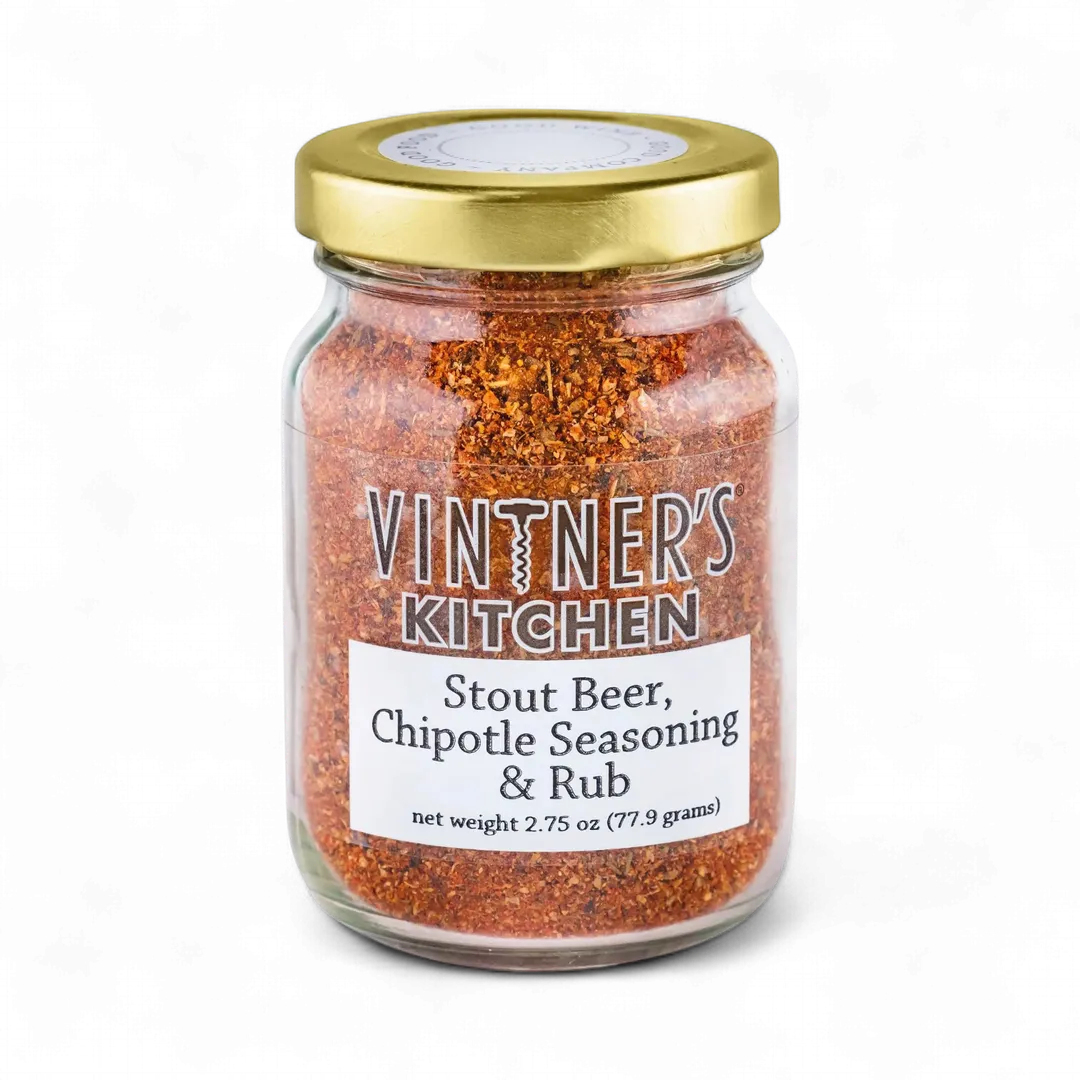 Stout Beer and Chipotle Rub Jar
