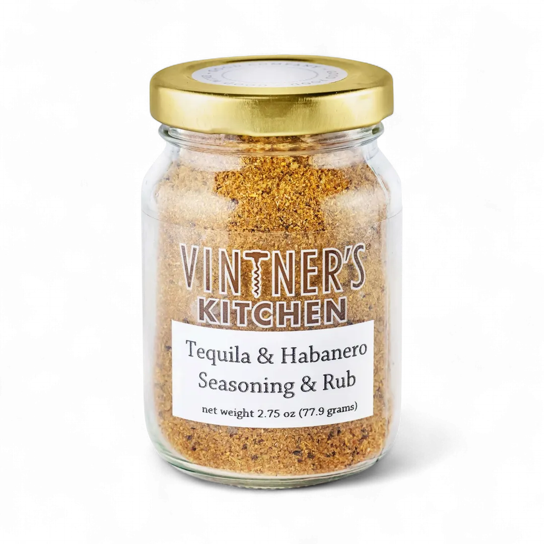 Tequila and Habanero Spirit Rub Jar