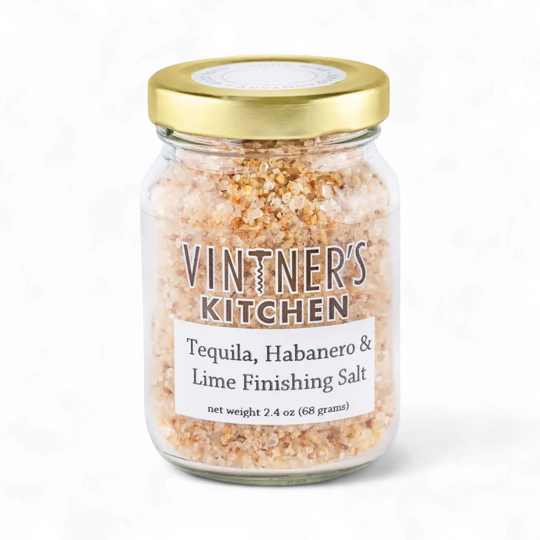 Tequila Habanero and Lime Finishing Salt Jar