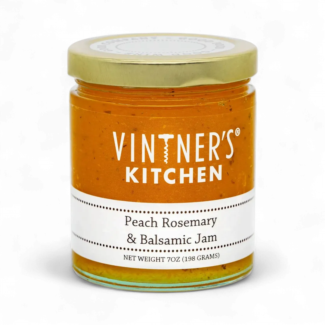 Peach, Rosemary & Balsamic Jam