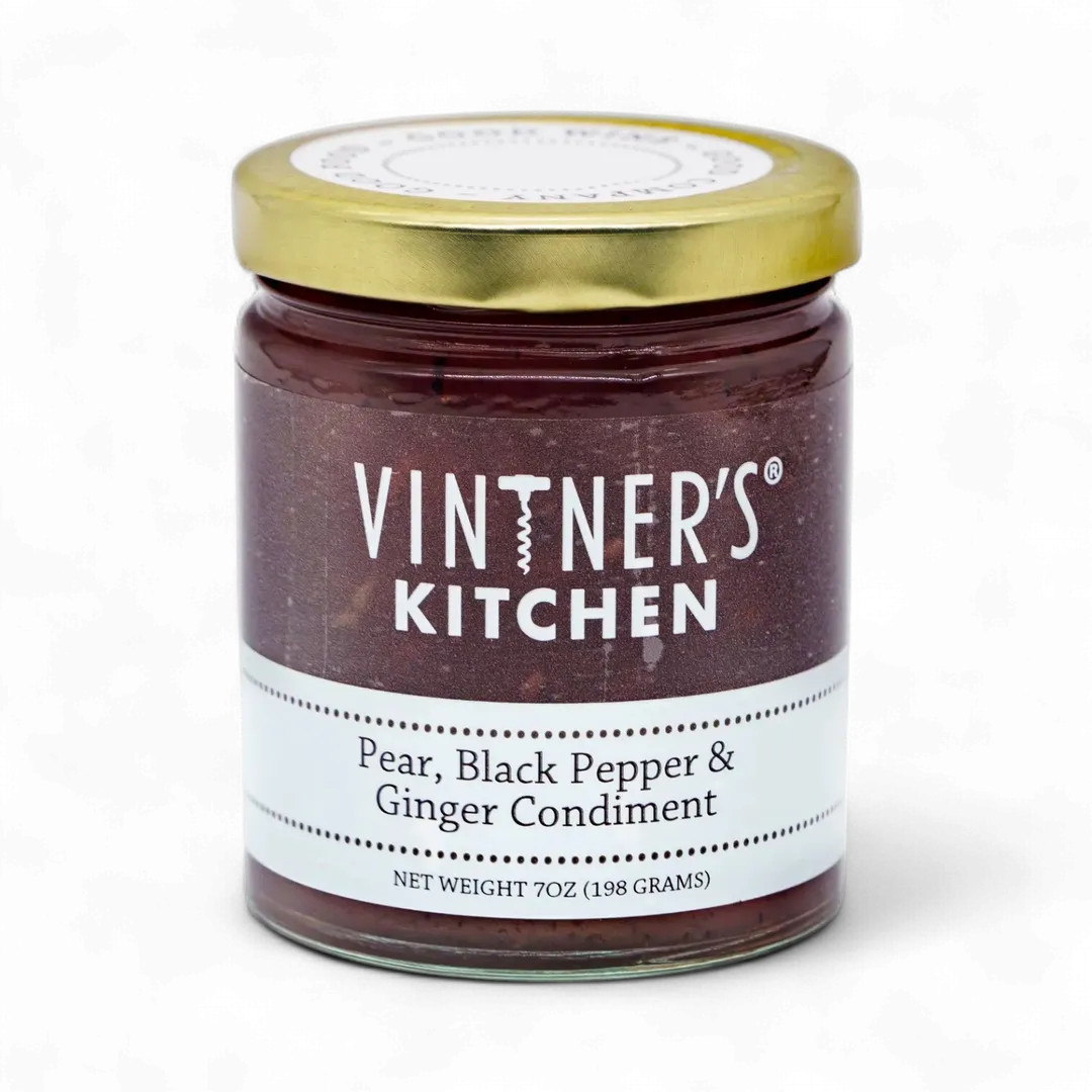Pear, Black Pepper & Ginger Condiment