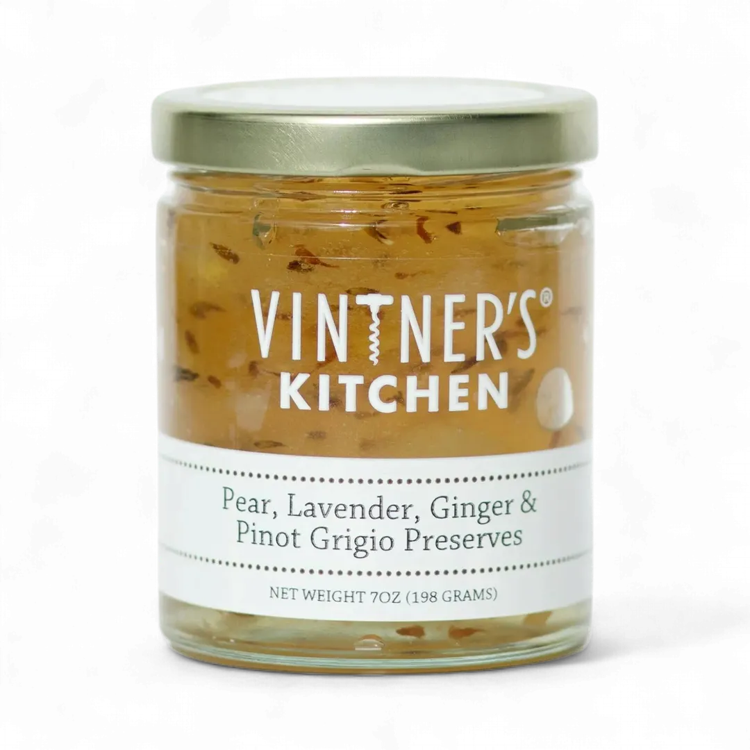 Pear, Lavender, Ginger & Pinot Grigio Preserves