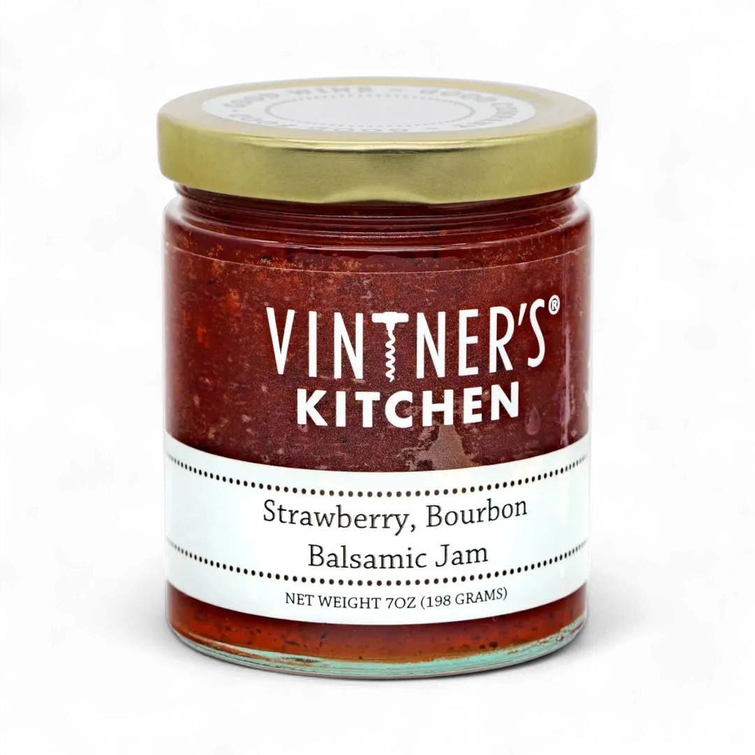 Strawberry, Balsamic & Pinot Noir Jam