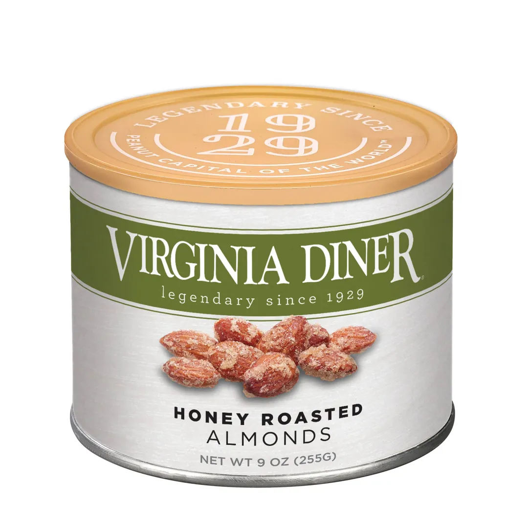 9oz. Almonds, Honey Roasted