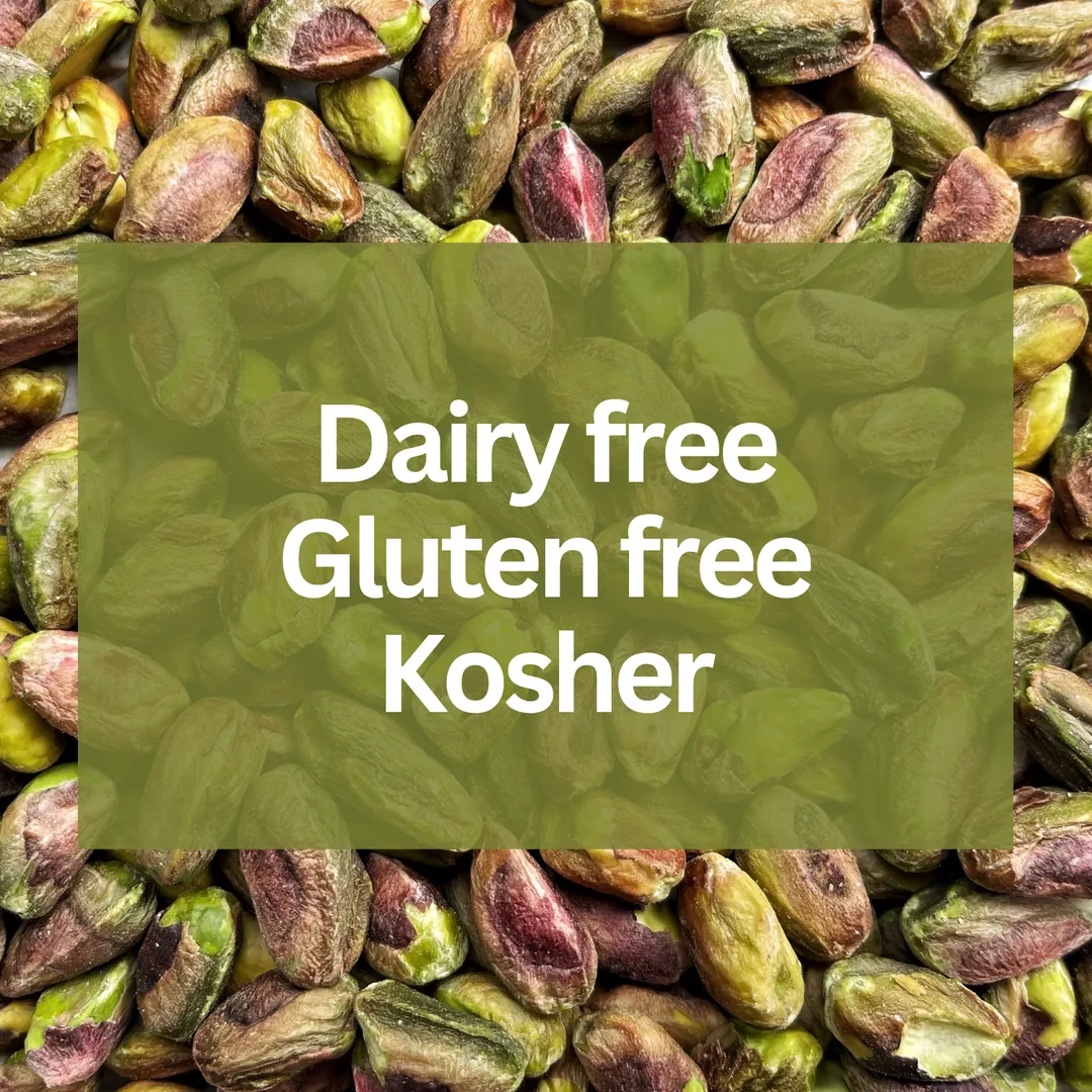 Gut-friendly sesame bar, Pistachio, 40g, 10ct