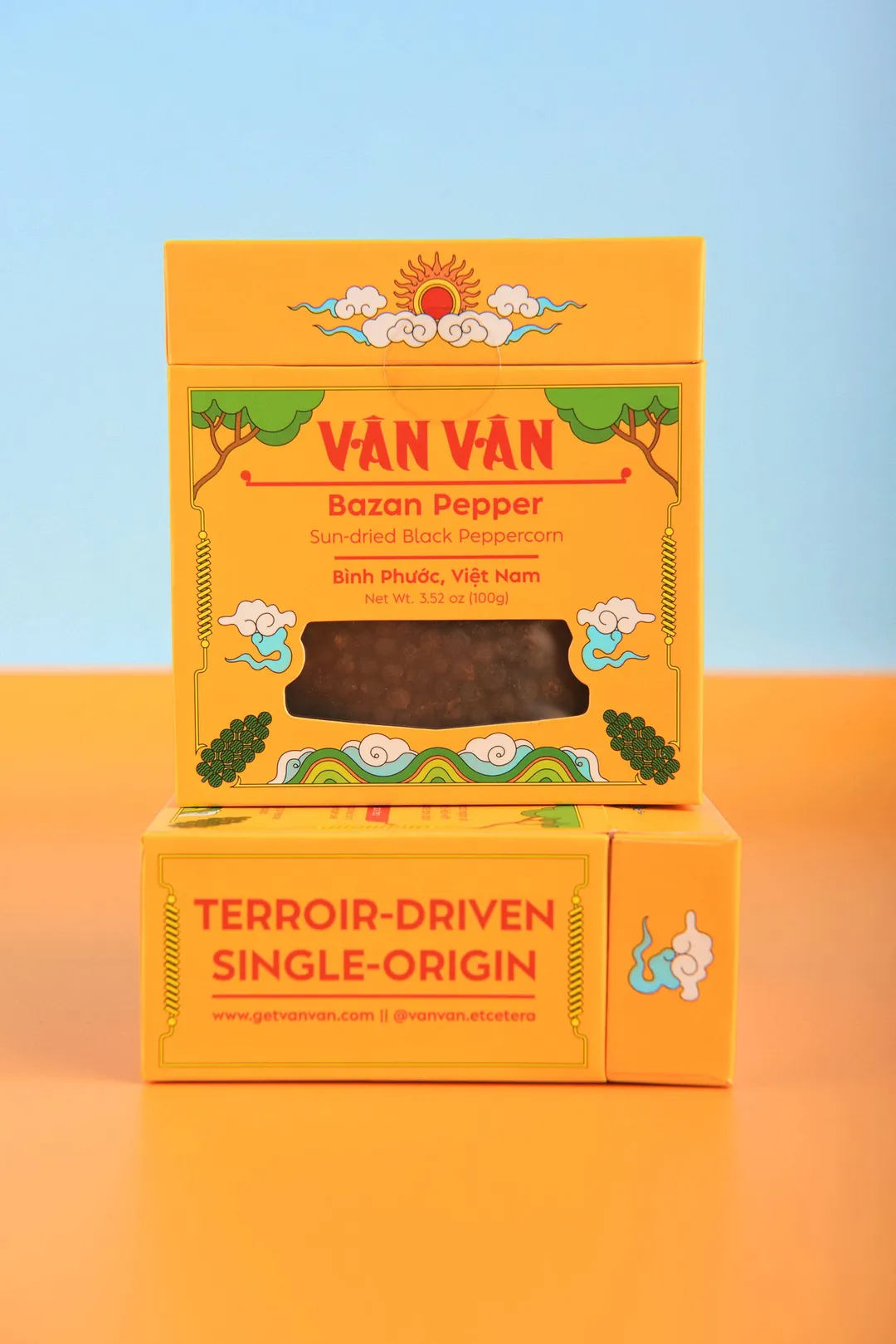 Bazan Pepper - Single-Origin Vietnamese Black Peppercorns