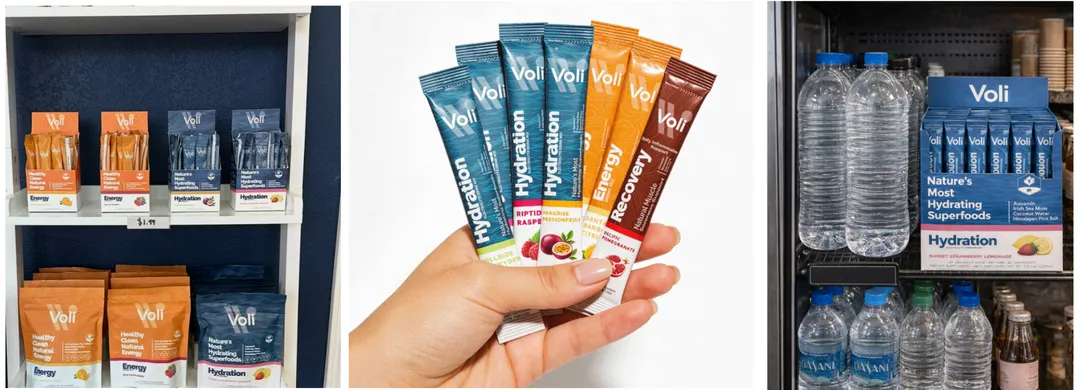 Voli Wellness Hydration-Variety Pack- 15ct Pouch