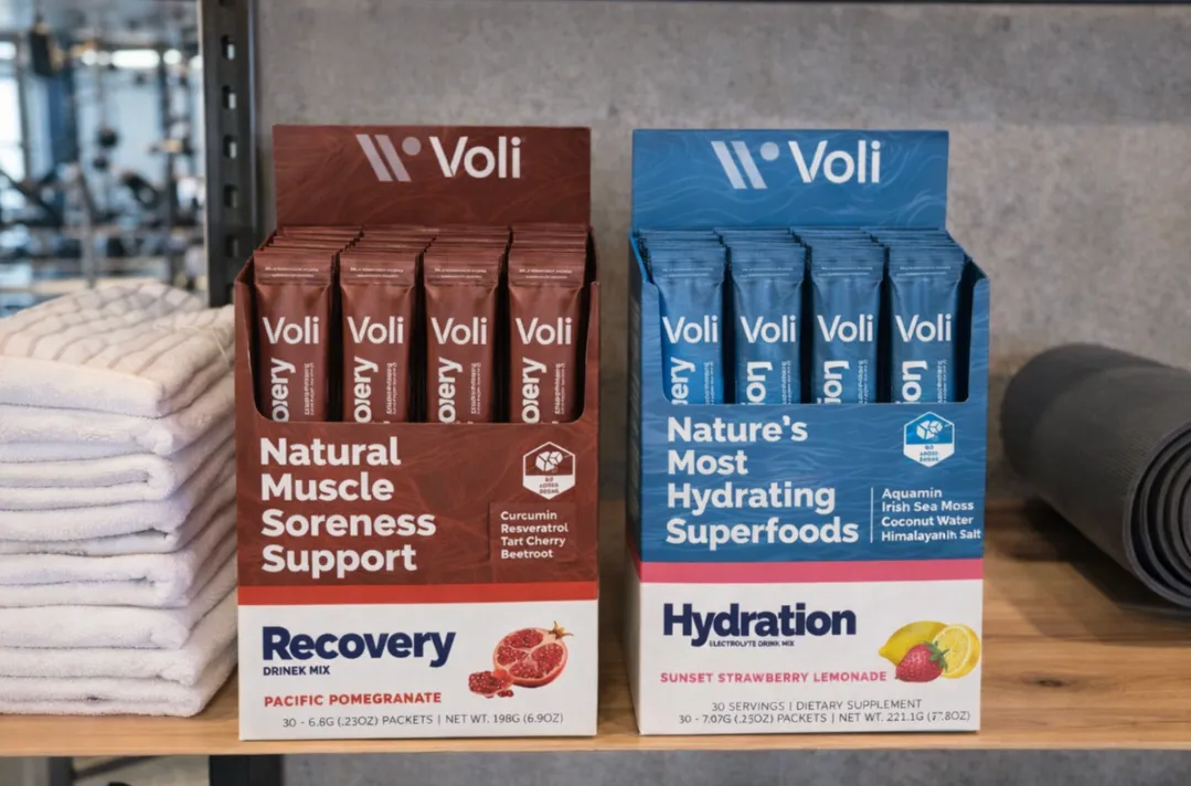 Voli Wellness Hydration- Strawberry Lemonade- 30ct Carton