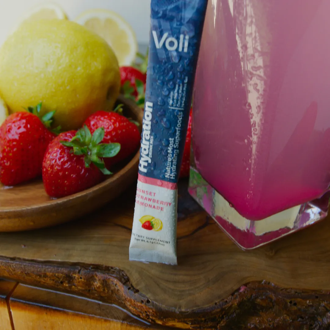 Voli Hydration - Sunset Strawberry Lemonade- 15ct pouch 