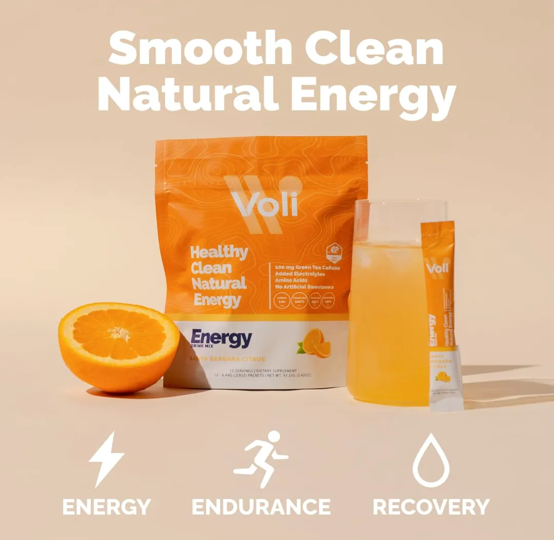 Voli Wellness Energy - Santa Barbara Citrus- 15ct pouch 