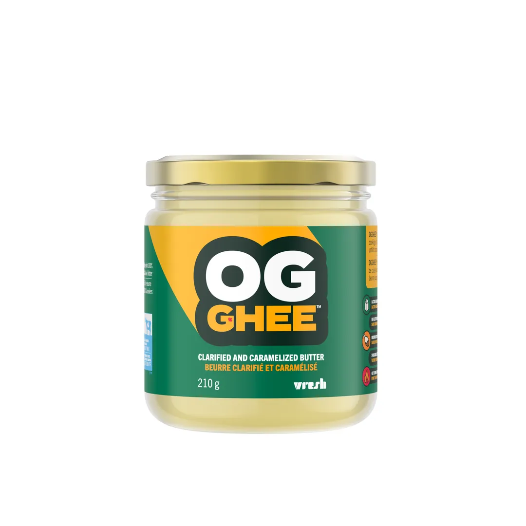 OG GHEE - Clarified and Caramelized Butter - 210g