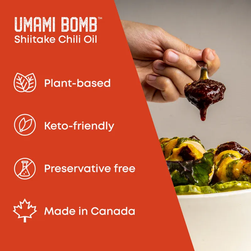 Umami Bomb Shiitake Chiili Oil - Extra Hot