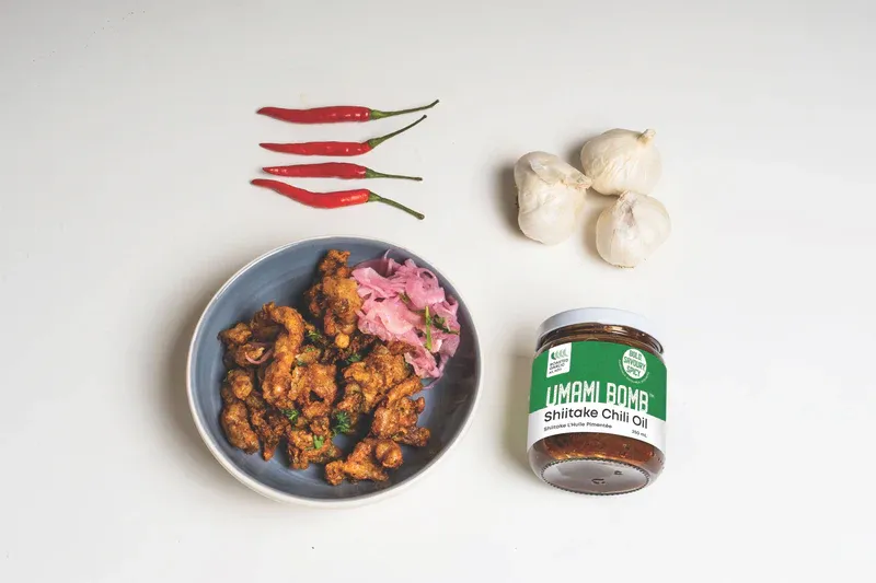Umami Bomb Shiitake Chili Oil - Roasted Garlic