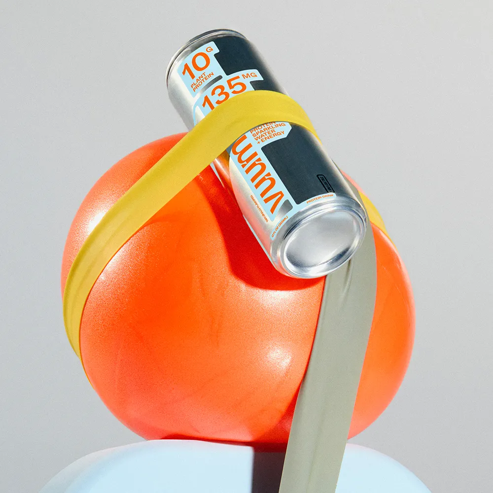 White Peach Ginger Protein Sparkling Water + Energy