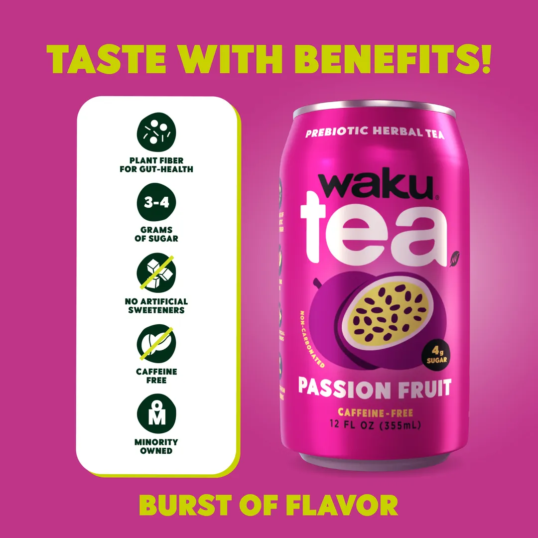 Waku Prebiotic Iced Tea Fruit