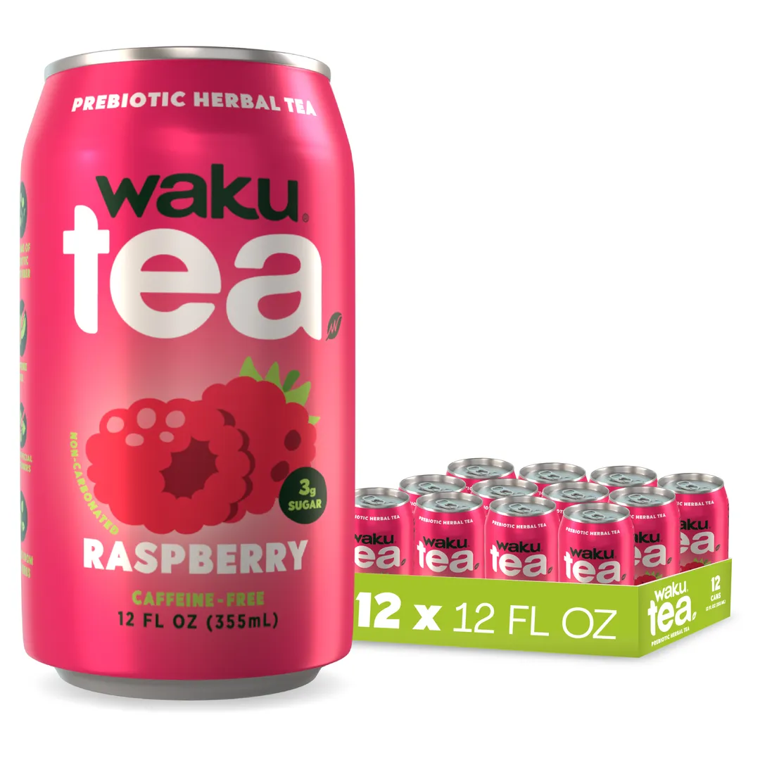 Waku Prebiotic Iced Tea -  Raspberry