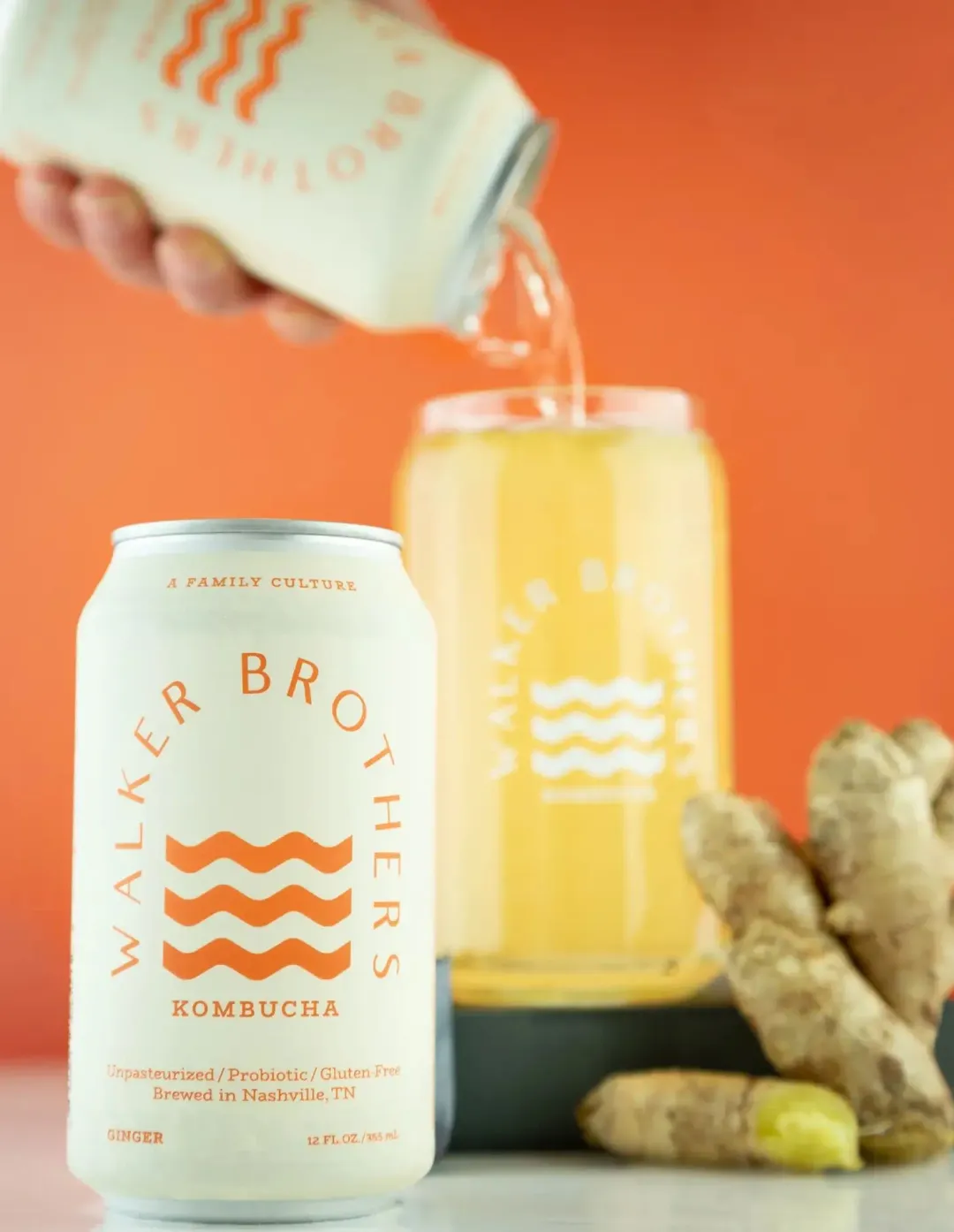 Ginger Kombucha