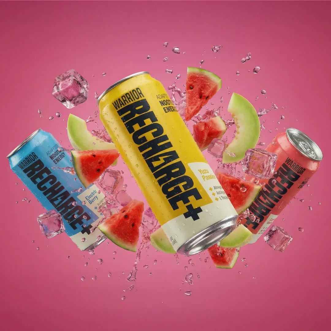 Warrior Recharge+ Tea-Based Energy - Cosmic Melon