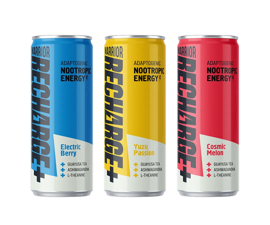 Warrior Recharge+ Tea-Based Energy - Cosmic Melon