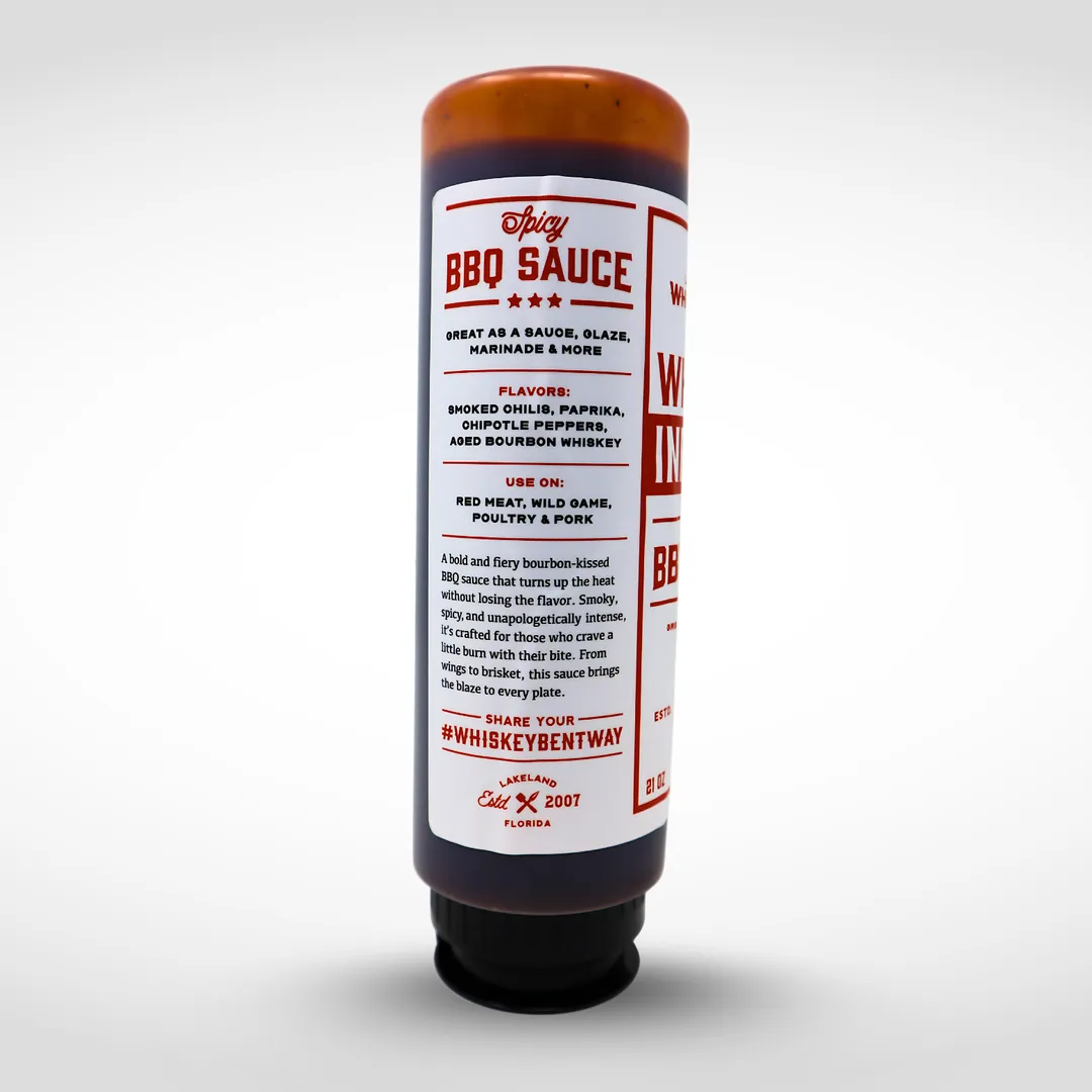 Whiskey Inferno (Spicy) BBQ Sauce