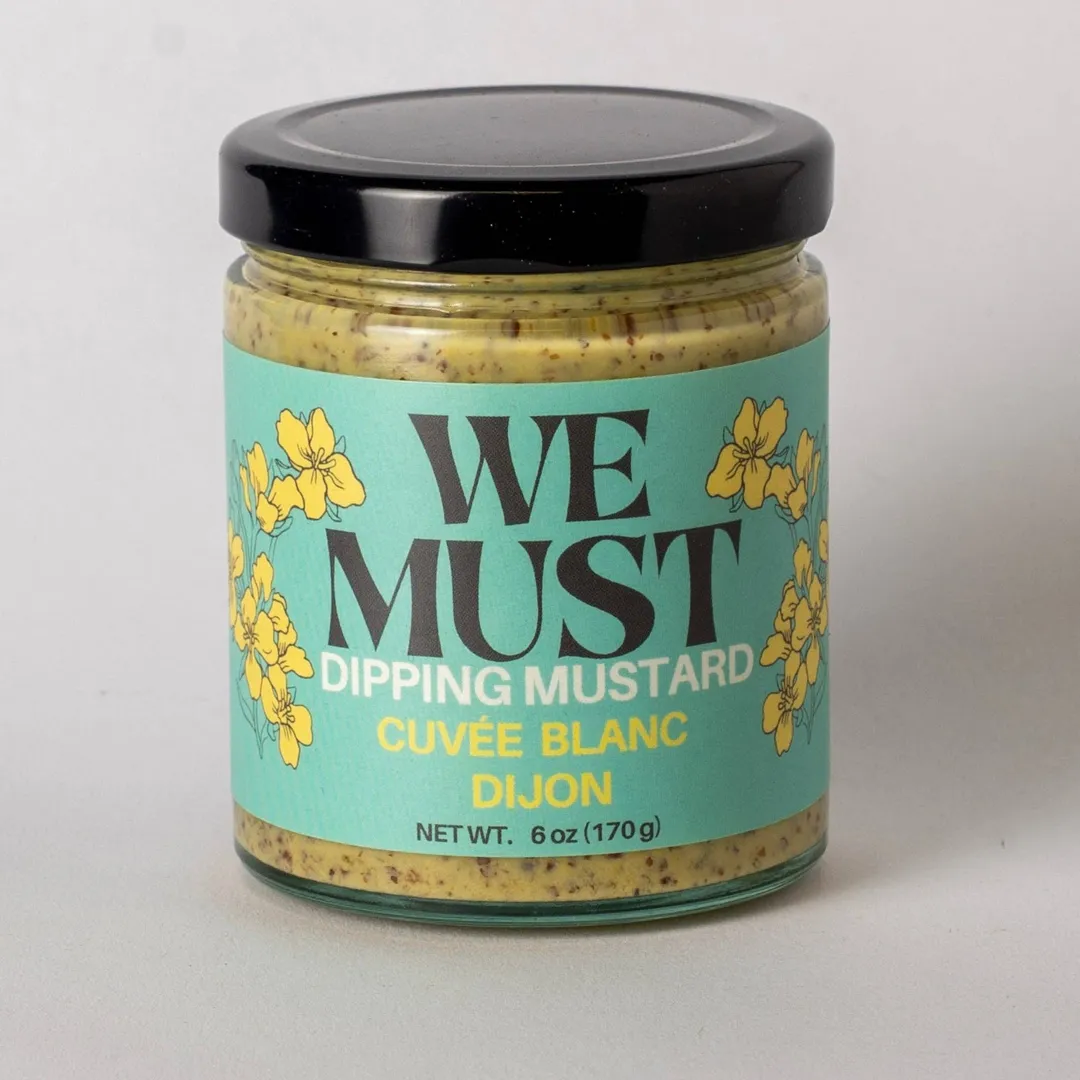 Cuvée Blanc Dijon Dipping Mustard — 6 oz