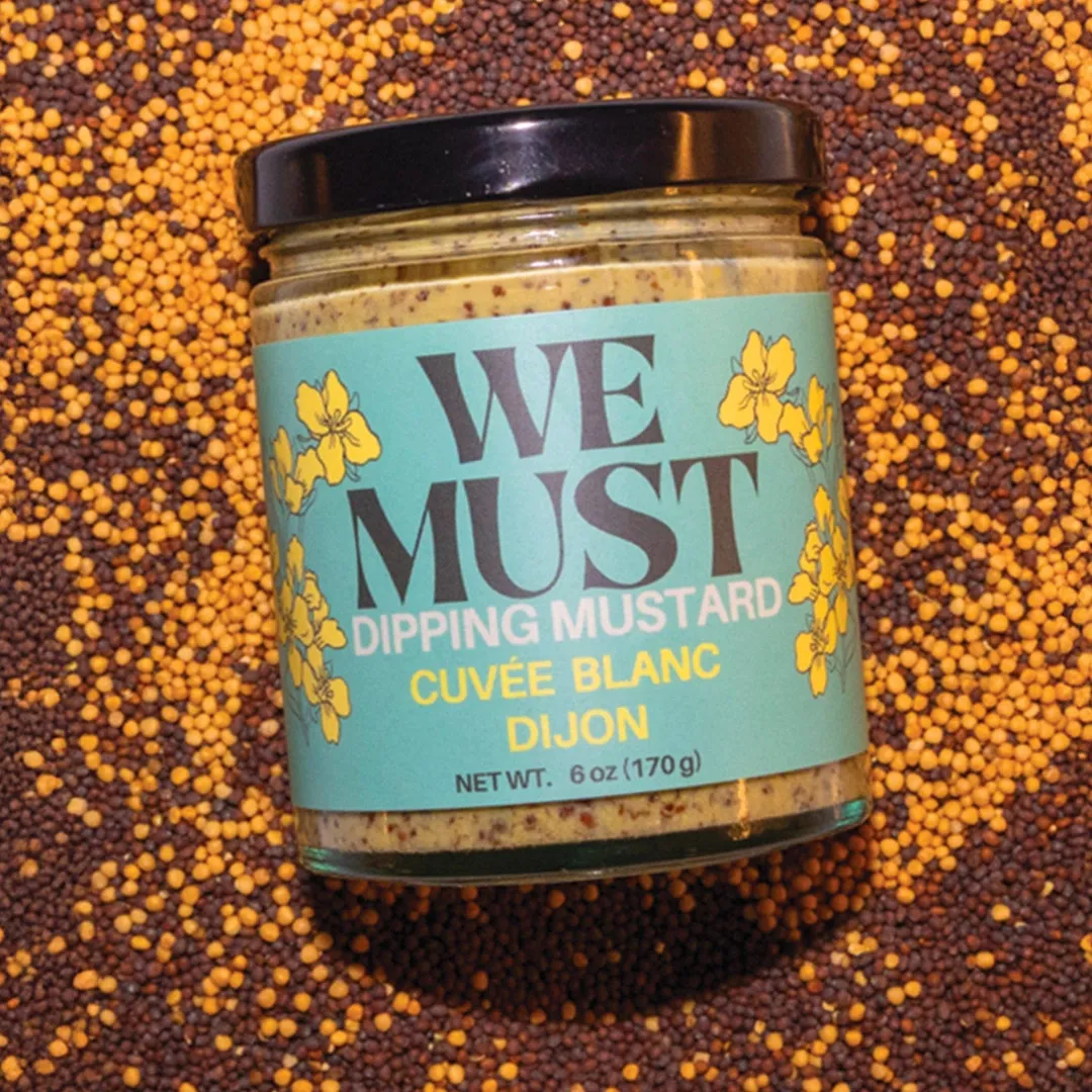 Cuvée Blanc Dijon Dipping Mustard — 6 oz