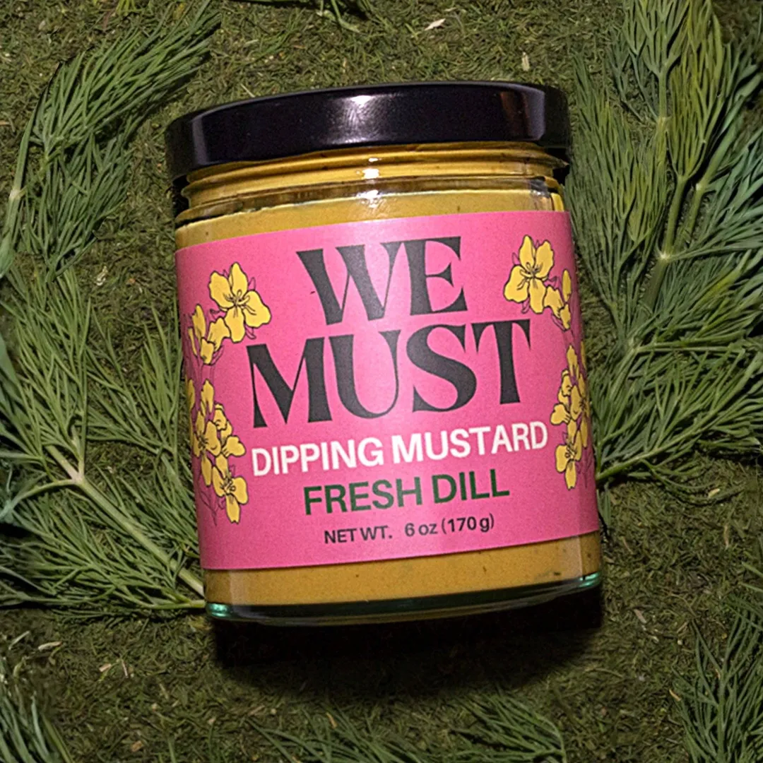 Fresh Dill Dipping Mustard — 6 oz