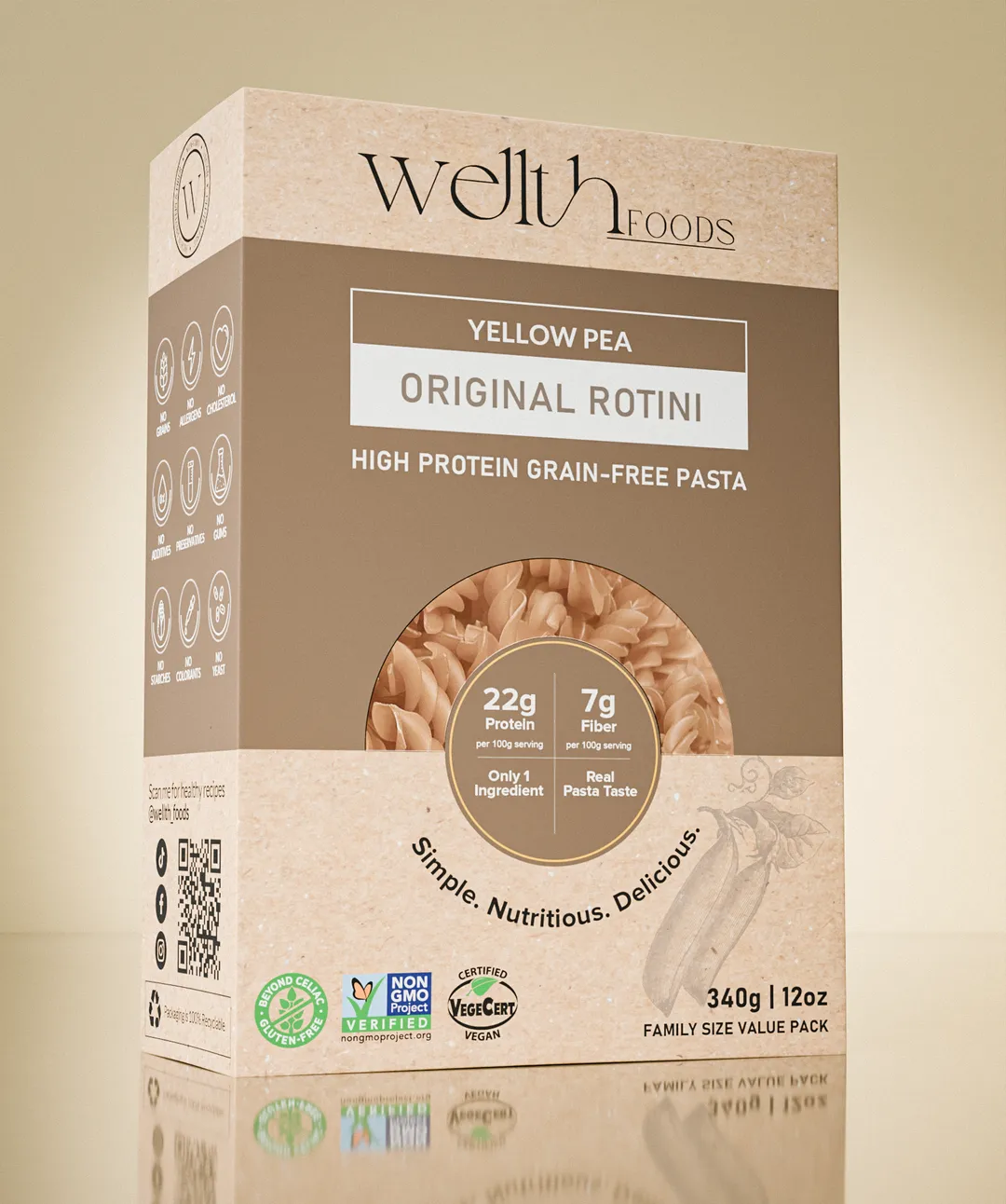 Yellow Pea - Original Rotini