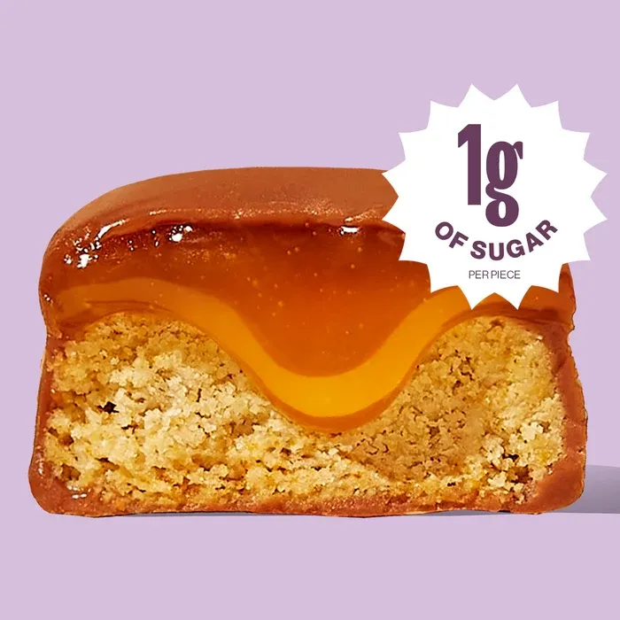 Oat Milk Chocolate Caramel Cookie Bars - 2PC Box